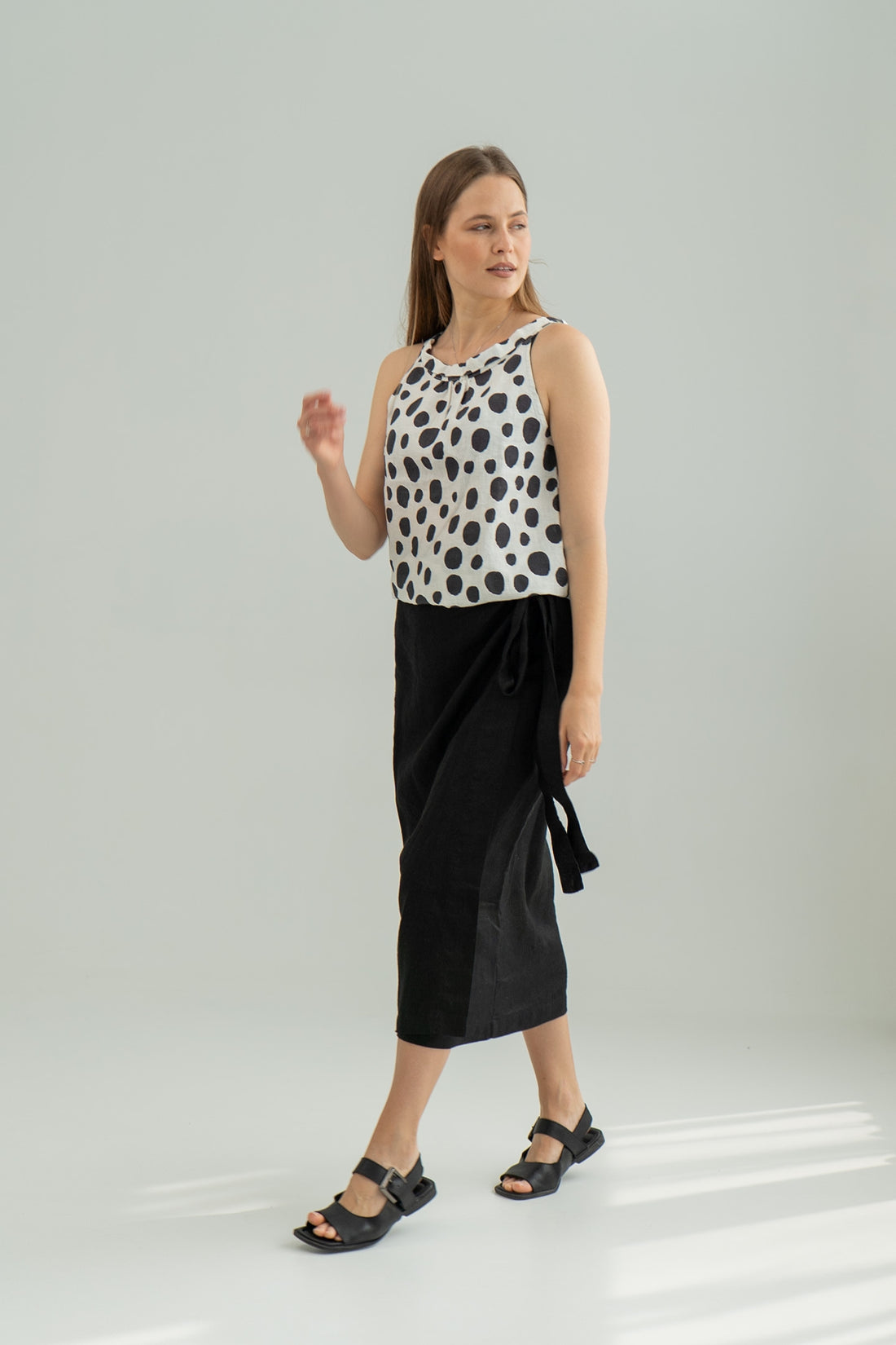 Linen skirt