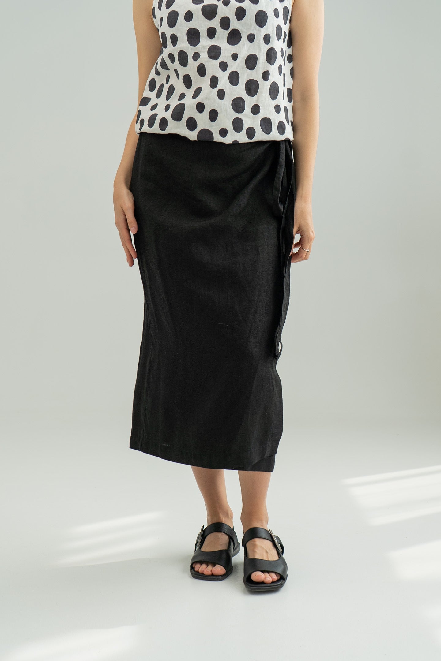 Linen skirt