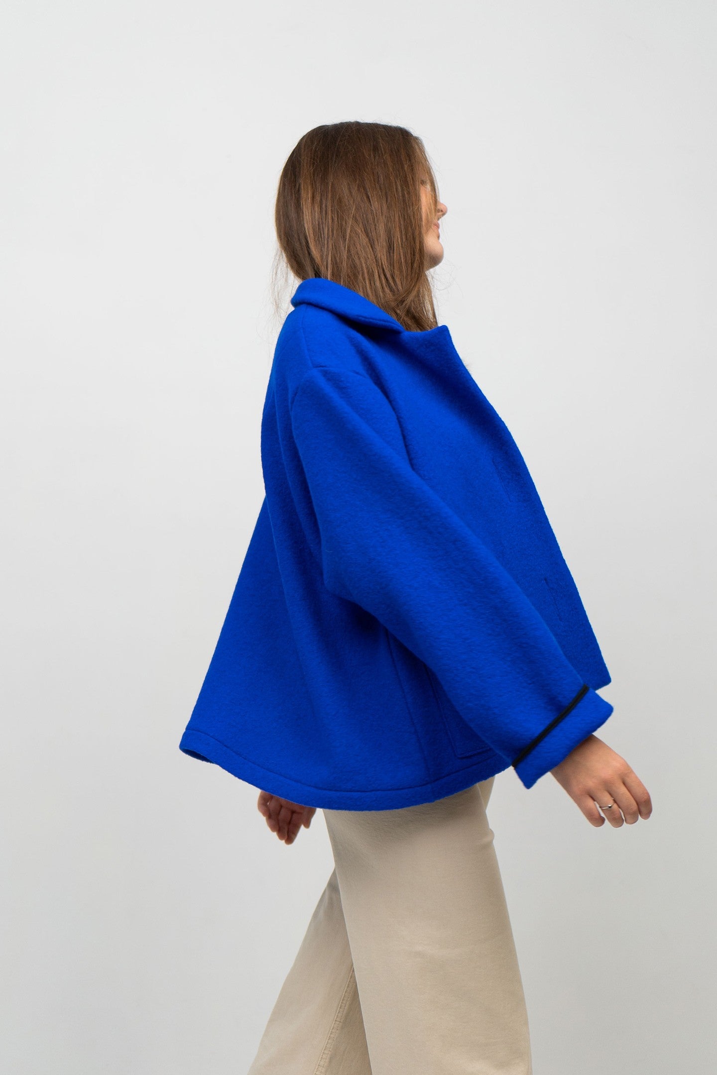 Felt wool jacket