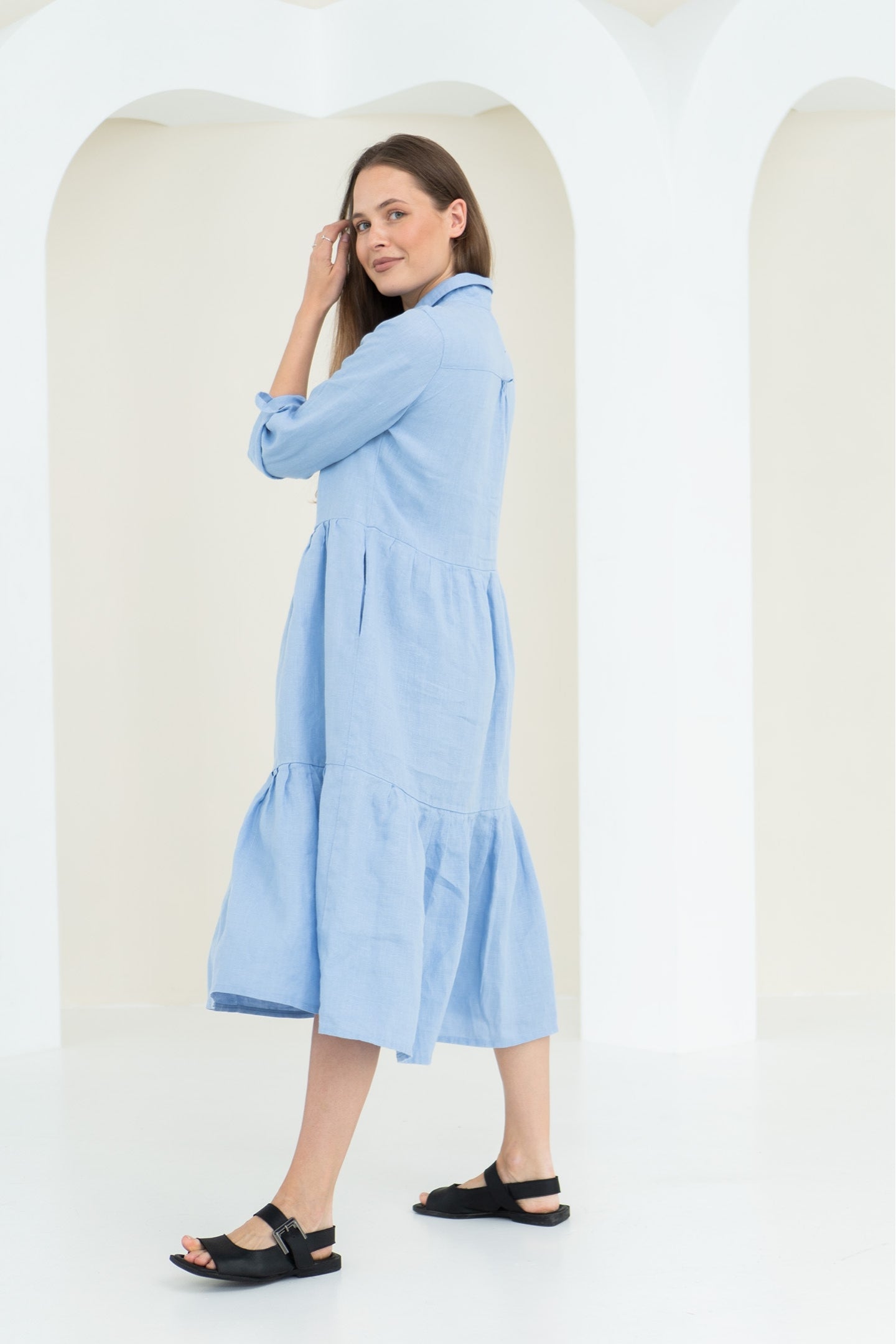 Linen dress