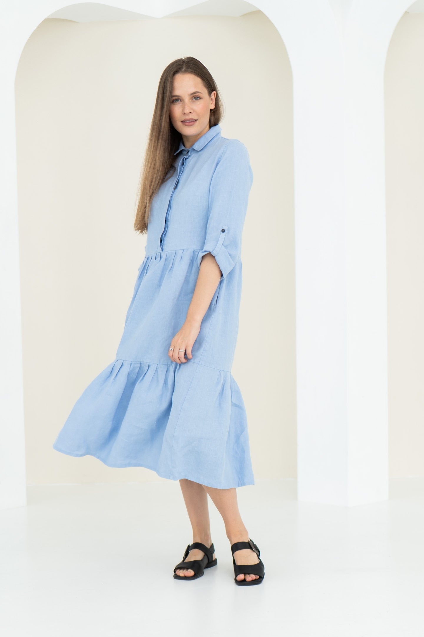 Linen dress