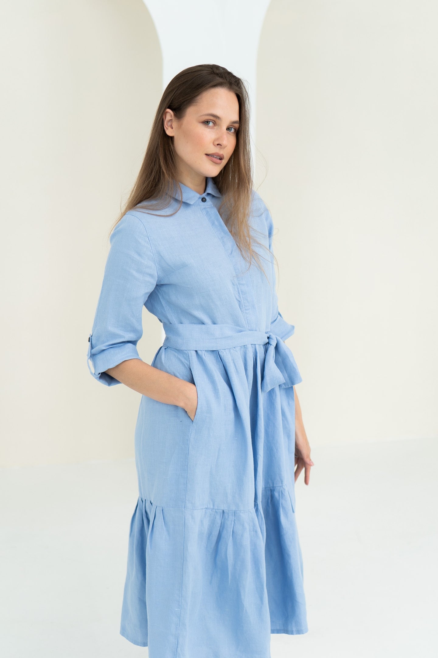 Linen dress
