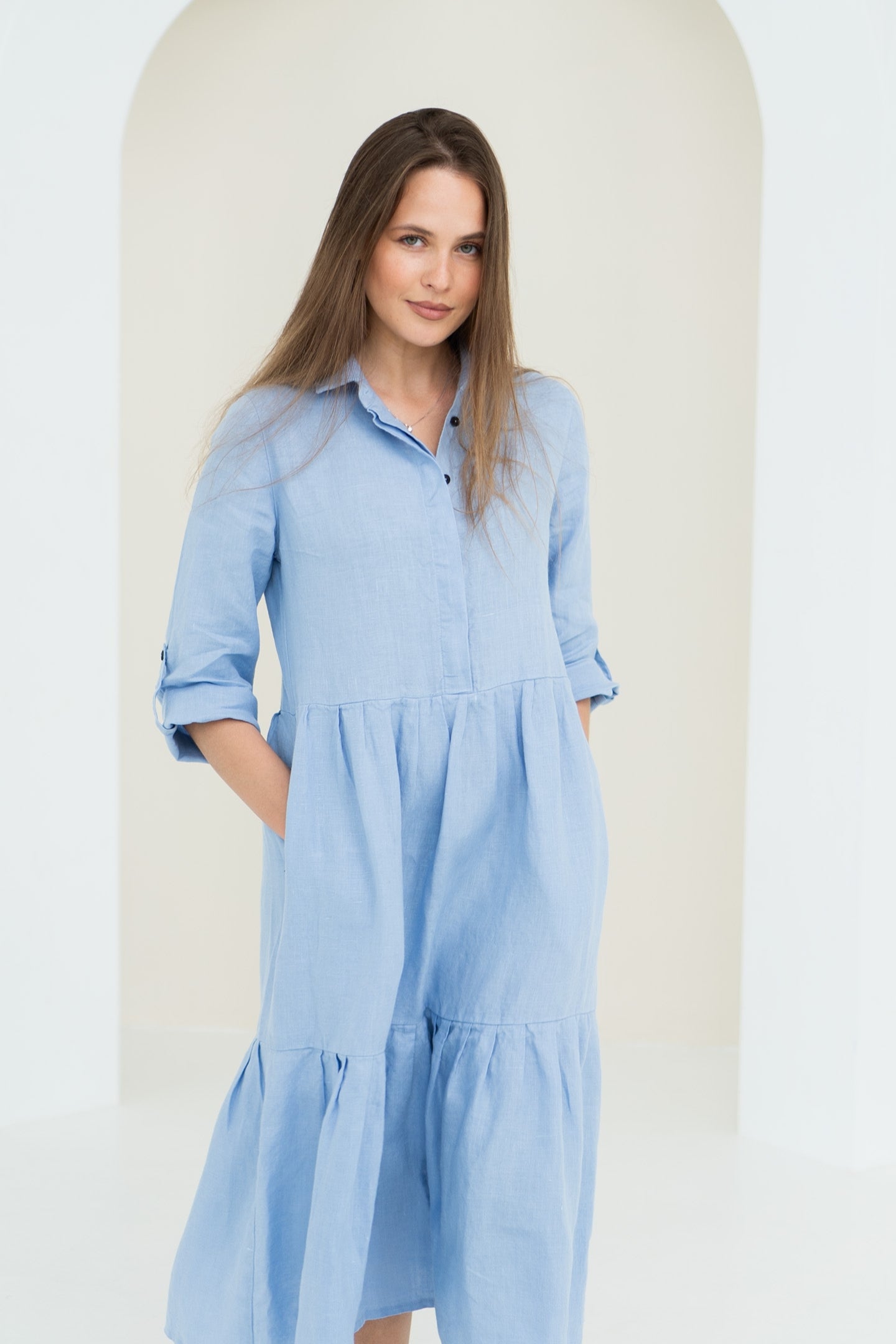 Linen dress